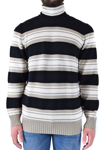 PAOLO PECORA PAOLO PECORA MEN'S MULTIcolour WOOL jumper,18IC1M0A079701001100 XL