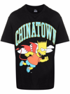 CHINATOWN MARKET CHINATOWN MARKET MEN'S BLACK COTTON T-SHIRT,CTM1990342BLACK M