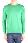 ALTEA ALTEA MEN'S GREEN COTTON SWEATER,1851180 S