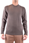PAOLO PECORA PAOLO PECORA MEN'S BROWN WOOL SWEATER,A1C1M0A03570151140 S