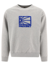 RASSVET PACCBET BY GOSHA RUBCHINSKIY RASSVET (PACCBET) BY GOSHA RUBCHINSKIY MEN'S GREY SWEATSHIRT,PACC10T023GREY M