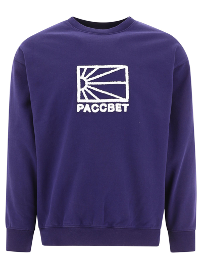 Rassvet Paccbet By Gosha Rubchinskiy Rassvet (paccbet) By Gosha Rubchinskiy Men's Blue Sweatshirt
