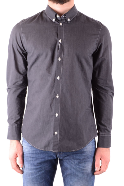 Armani Collezioni Mens Grey Other Materials Shirt