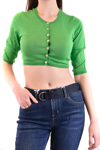 P.A.R.O.S.H P.A.R.O.S.H. WOMEN'S GREEN OTHER MATERIALS CARDIGAN,SYBILXD520513005 S