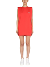 DEPARTMENT FIVE DEPARTMENT FIVE WOMEN'S RED OTHER MATERIALS DRESS,DA0992FF0005000P22400 S