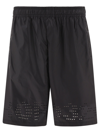 032c Black Summer Shorts In Black
