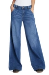 Wash Lab Denim Daily Denim Trousers In Washed Blue