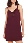 Eberjey Naya Jersey Knit Chemise In Mulberry