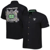 TOMMY BAHAMA TOMMY BAHAMA BLACK LAS VEGAS RAIDERS TOP OF YOUR GAME CAMP BUTTON-UP SHIRT
