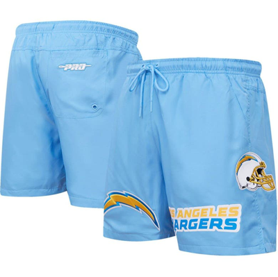 Pro Standard Powder Blue Los Angeles Chargers Woven Shorts