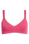 On Gossamer Stretch Cotton Bralette In Nocolor