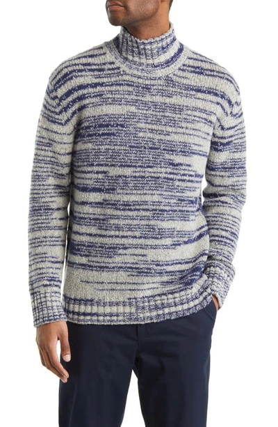 Nn07 Douglas Merino Wool Blend Turtleneck Sweater In Multi