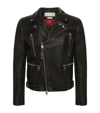 ALEXANDER MCQUEEN ALEXANDER MCQUEEN LEATHER BIKER JACKET