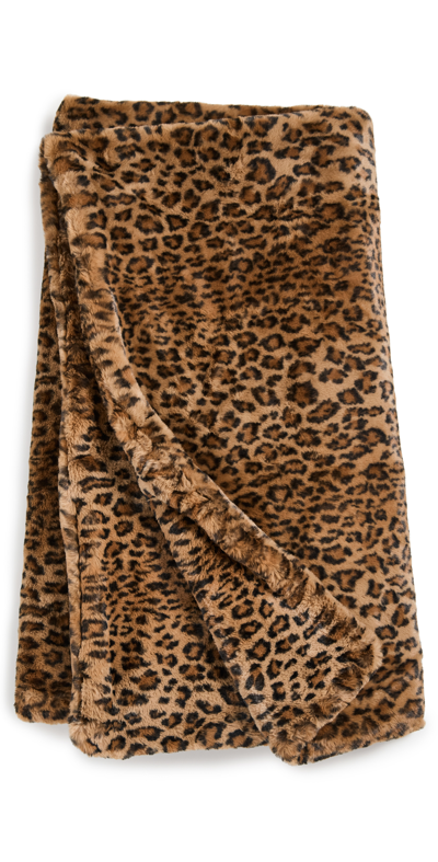 Apparis Brady Blanket In Leopard