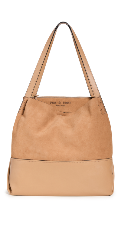 Rag & Bone Passenger Tote 2.0 In Caramel