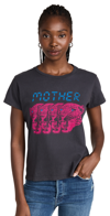 Mother The Boxy Goodie Goodie Tee In Black