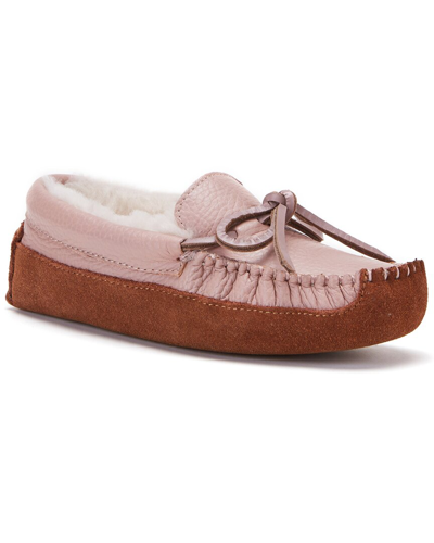 Australia Luxe Collective Kids'  Bambon Sheepskin Moccasin In Pink