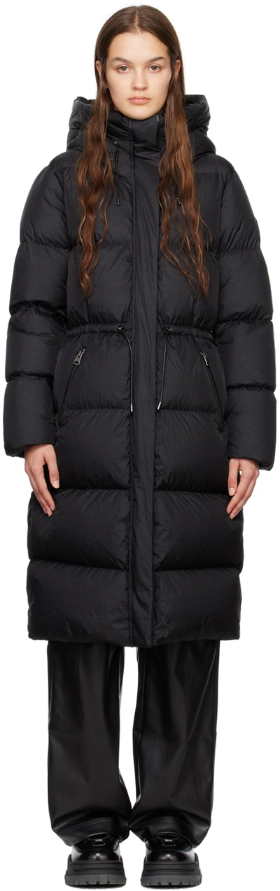 Mackage Ishani Down Quilted Parka In Black