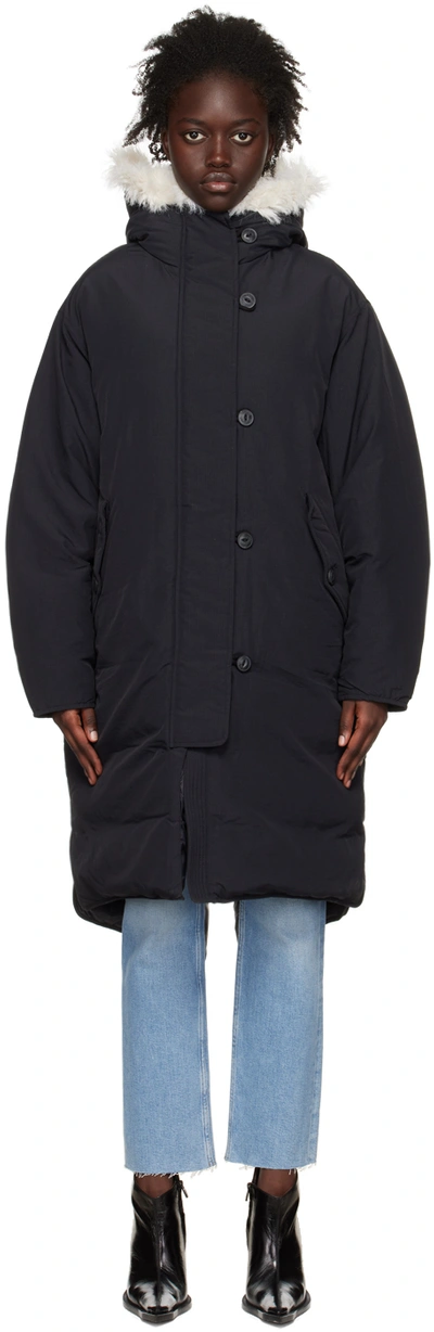 Rag & Bone Black Rae Down Coat