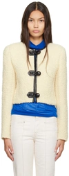 Isabel Marant Off-white Gradilia Jacket In 23ec Ecru