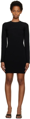 TOM FORD BLACK TWO-PIECE MINIDRESS