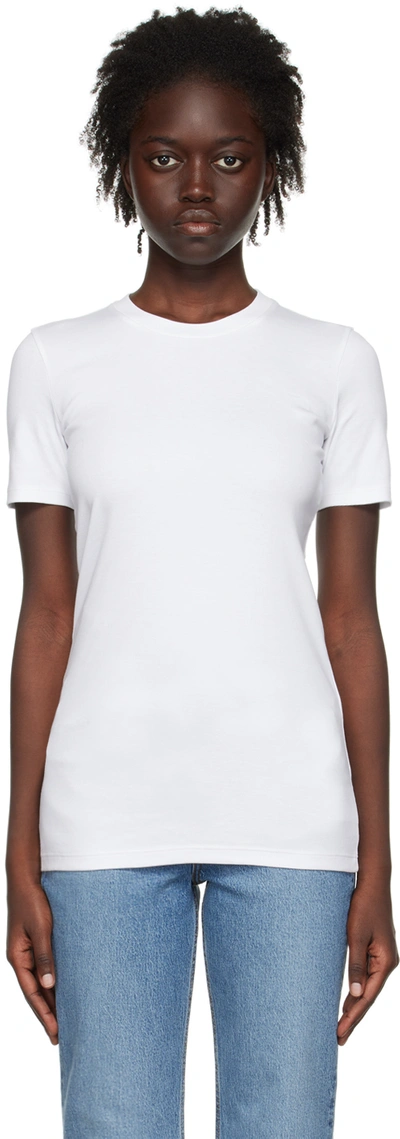 Theory Relaxed-fit Cotton-jersey T-shirt In White