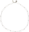 MOUNSER SILVER DYAD CHAIN NECKLACE
