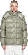 MONCLER GRAY MONCLER MAYA 70 DOWN JACKET