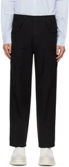 Winnie New York Flap-pocket Wool Trousers In Black