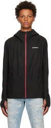 Off-white Black Ski Tech Jacket In Black White