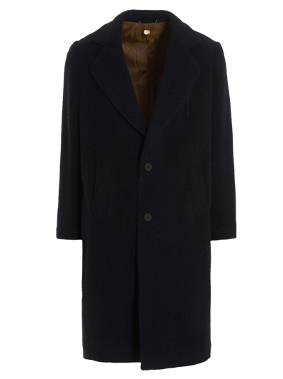 Maurizio Miri Gregoriany Coat In Azul