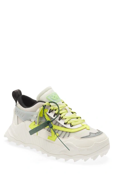 Off-white Odsy–1000 Sneaker In White/ Yellow