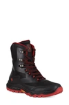 Santana Canada Tanya Waterproof Snow Boot In Black Red