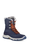 Santana Canada Tanya Waterproof Snow Boot In Navy Rust