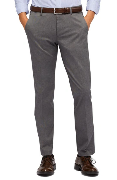 Bonobos Weekday Warrior Stretch Flat Front Pants In Friday Grey Yarn Dye