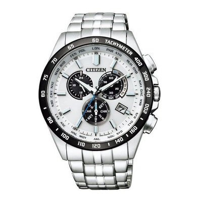 Pre-owned Citizen Collection Cb5874-90a Eco-drive Radio Controlled Watch From Japan