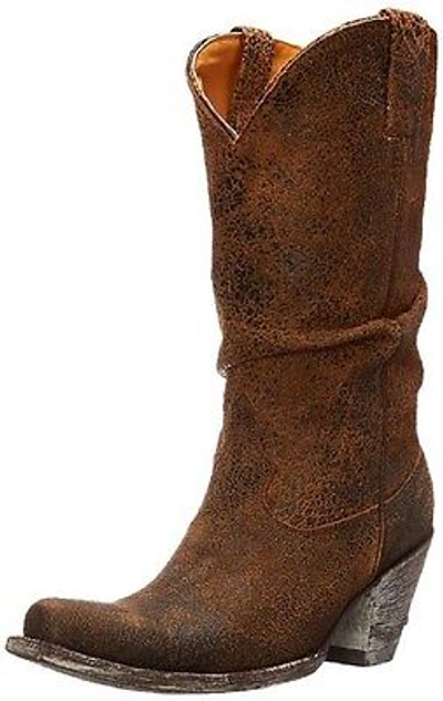 Pre-owned Old Gringo Women's Sharpei Slouch Boot Rust Size 8 B Us Retail $ 475