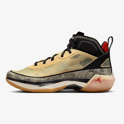 Pre-owned Nike Air Jordan 37 Xxxvii Tatum Pf Shoes (dz0811-200) Expeditedship In Pale Vanilla