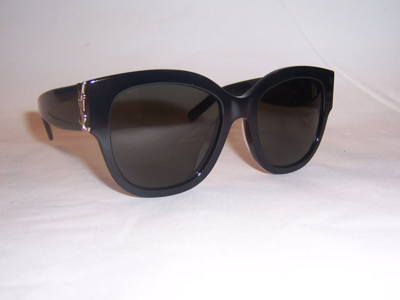 Pre-owned Saint Laurent Sunglasses Sl M95/f 001 Black/gray Authentic 95