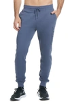 Hurley Logo Fleece Joggers In Dark Blue