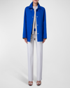 AKRIS REVERSIBLE TWO-IN-ONE LAYERED JACKET