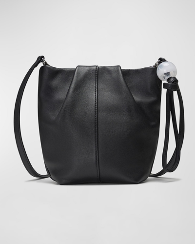 Oryany Cozy Leather Crossbody Bag In Black