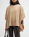 VINCE KNIT CASHMERE PONCHO