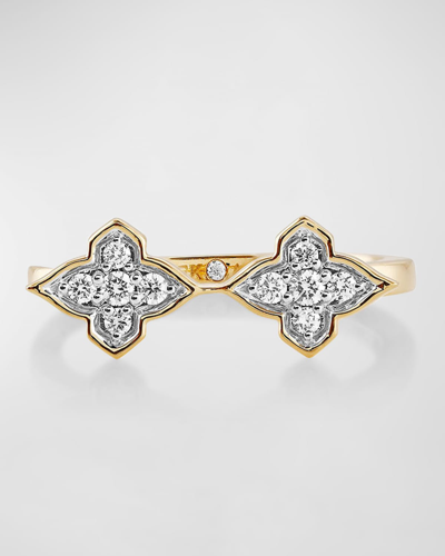 Farah Khan Atelier 18k Yellow Gold Diamonds Minimalistic Ring