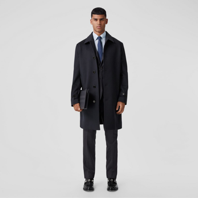 Burberry Cashmere Padd In Midnight Navy