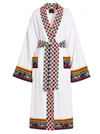 Dolce & Gabbana 'carretto' Bathrobe In White