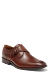 Florsheim Ravello Leather Monk Strap Shoe In Cognac