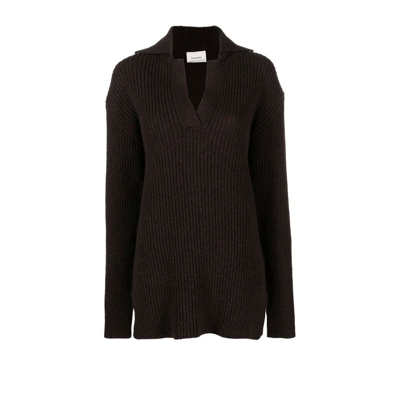 Holzweiler Brown Froia Wool Jumper
