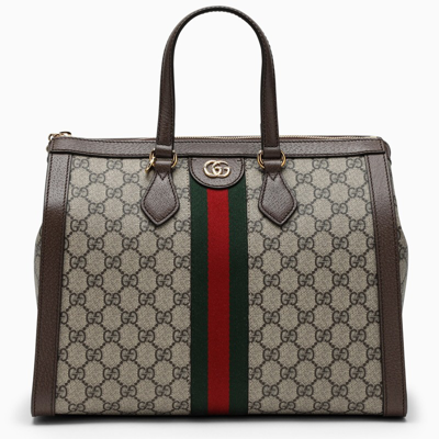 Gucci Ophidia Tote Bag In Gg Supreme