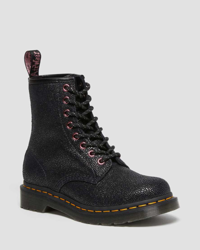 Dr. Martens 1460 Women's Bejeweled Lace Up Boots In Black
